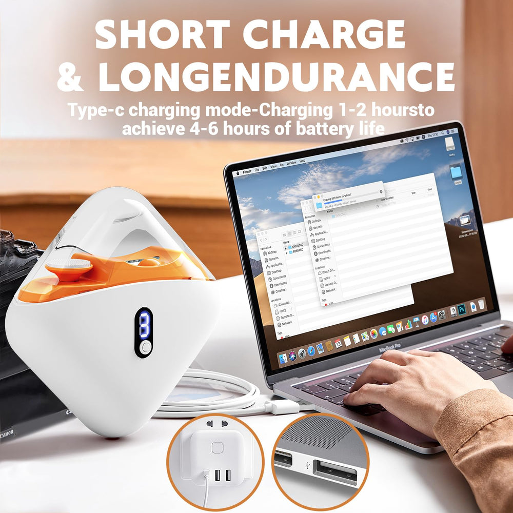 JUNZUP USB rechargeable battery powers long use per charge