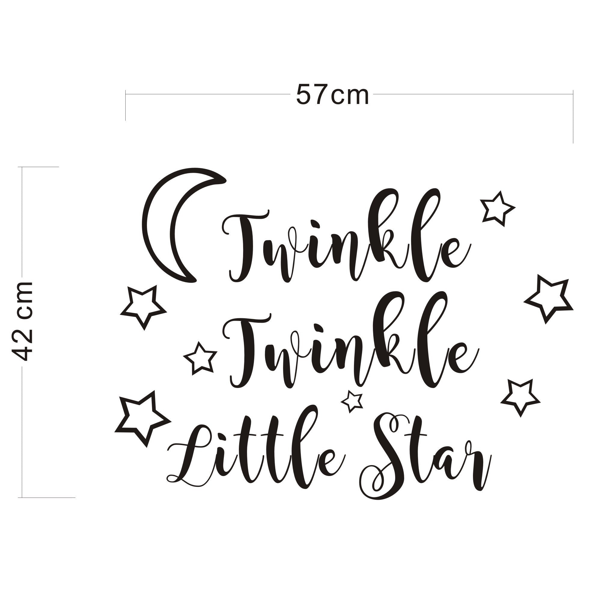 JURUOXIN eco-friendly vinyl wall sticker feels safe and durable for kids spaces