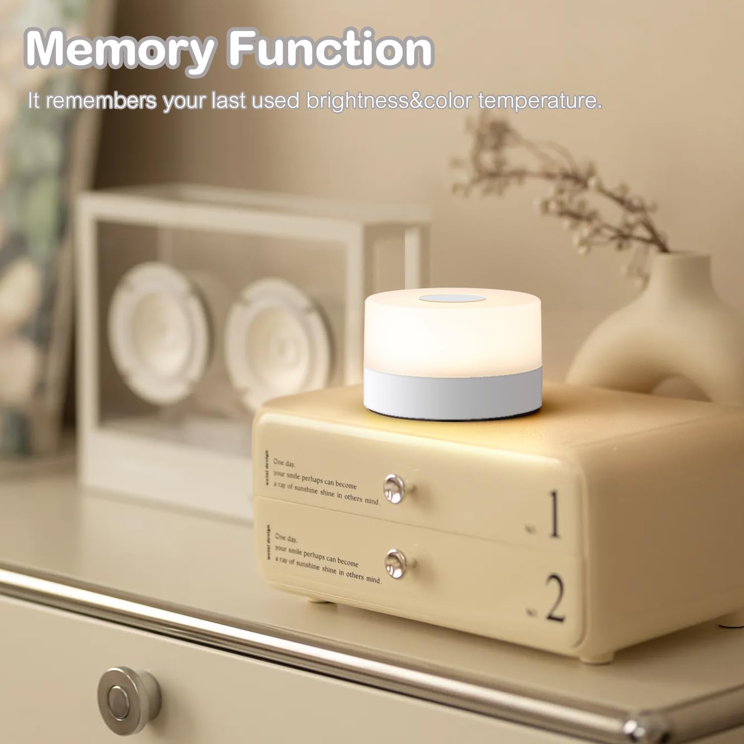 JUSHENG acrylic shade and PS lamp create gentle, eye-friendly illumination