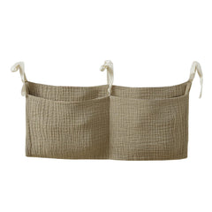 JUSTAUS large pocket bag for bibs, wipes, and small toys.