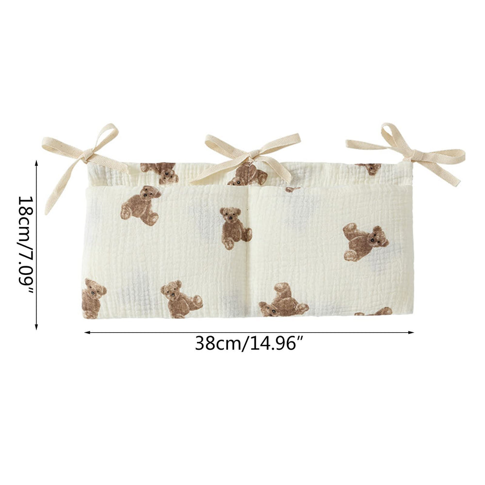 JUSTAUS portable nursery storage for bottles and diapers.