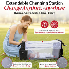 JustBaby Luv eco-friendly materials reduce waste without sacrificing durability.