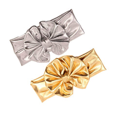 JustMyDress bronzing gilding headband with soft stretch for photo-ready baby moments