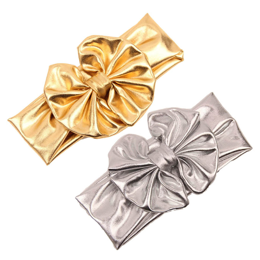 JustMyDress knot-turban headwrap with comfortable stretch for infants up to 12 months