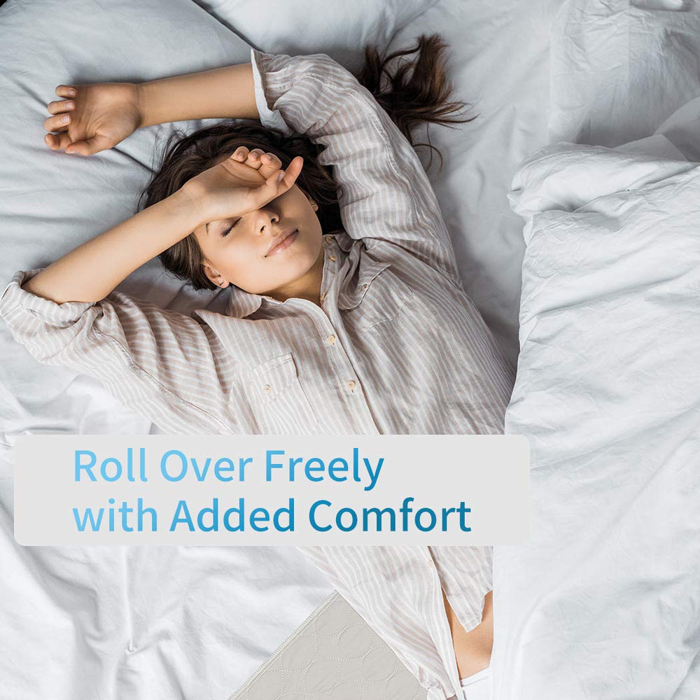 JUSSYOS non-slip bed pad with soft material for quiet nights