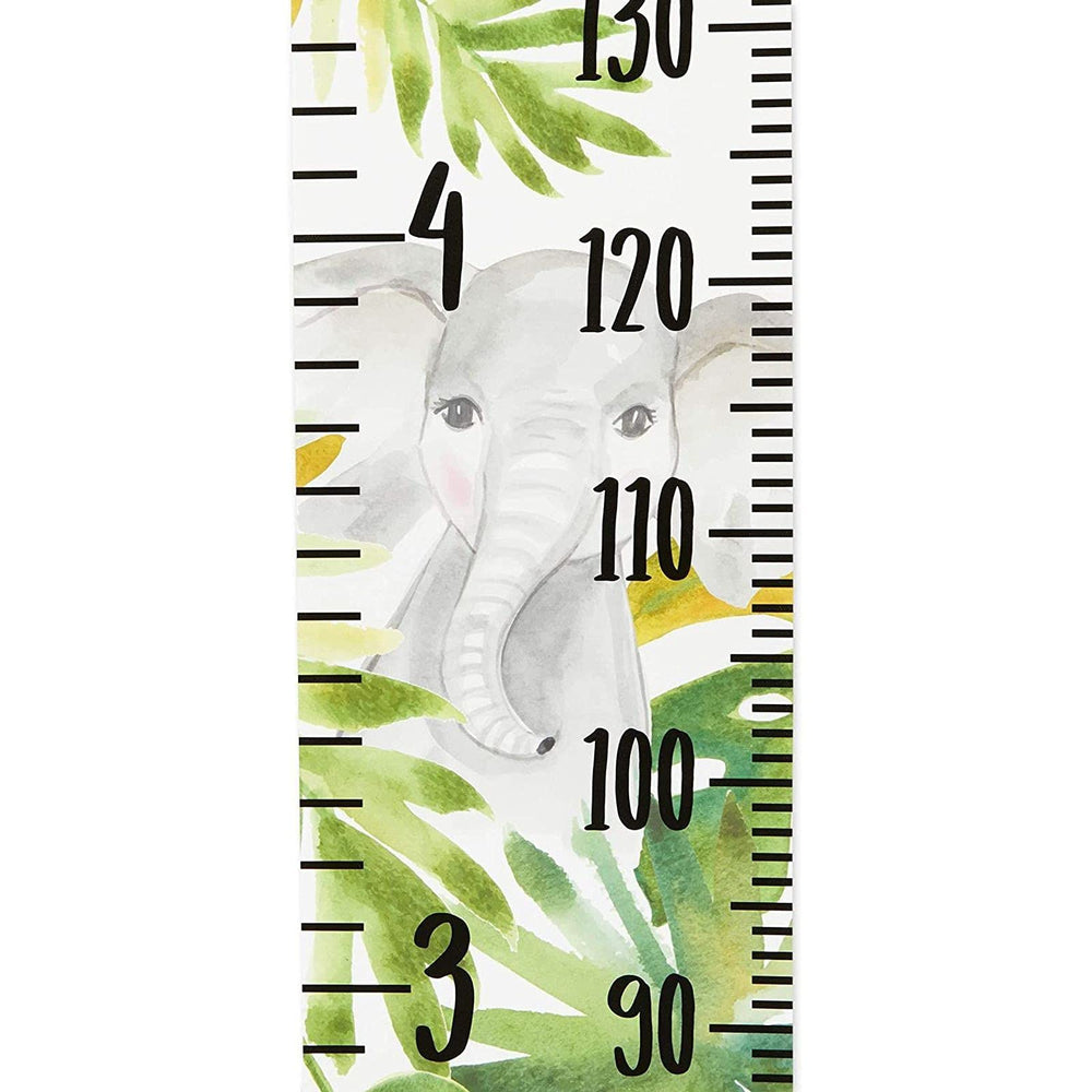 Juvale growth chart close-up shows canvas texture and water resistance.