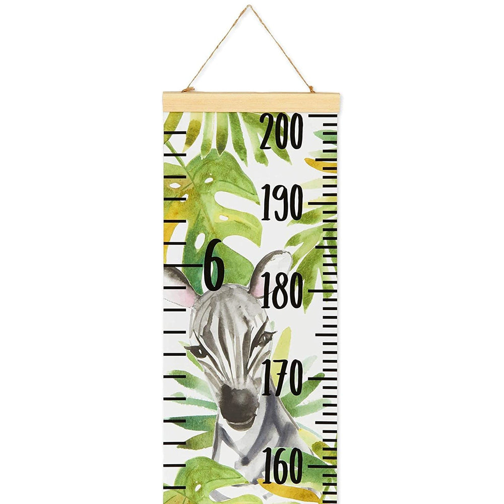 Juvale safari nursery decor in green and white, charming room accent.