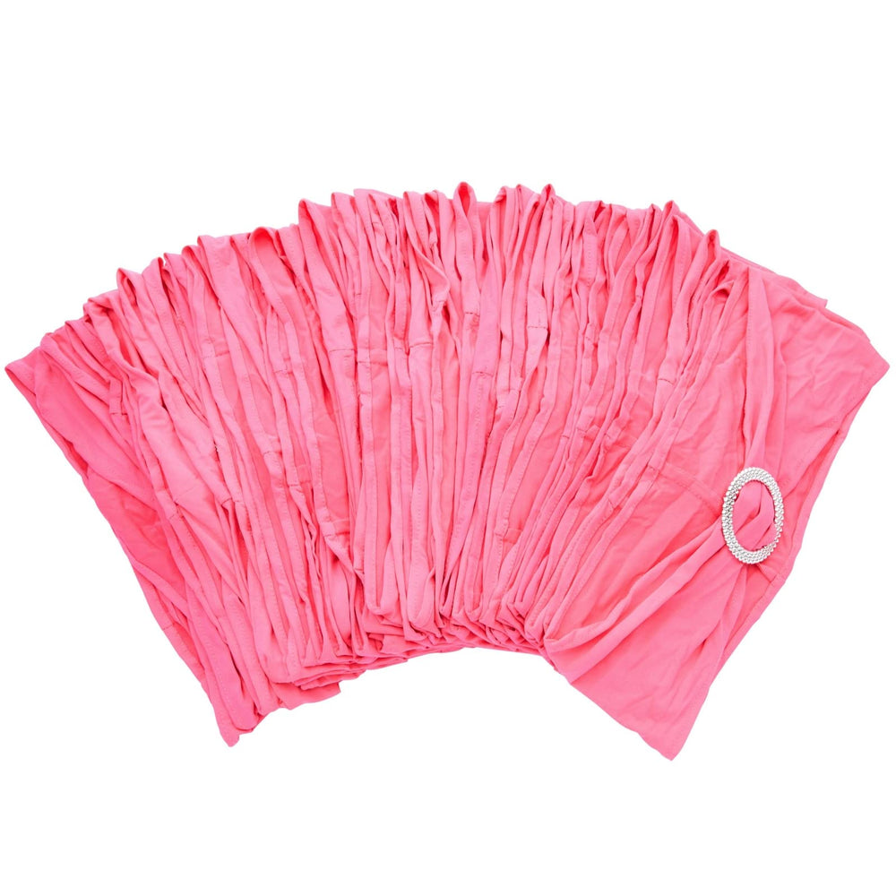 Juvale stretchable chair sashes fit various chair styles with easy setup.