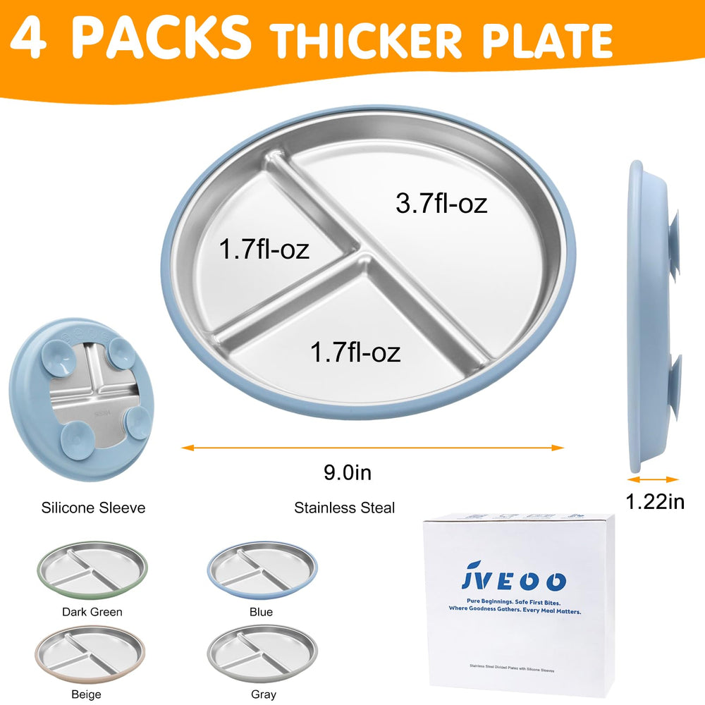 JVEOO anti-slip base prevents spills on table surfaces