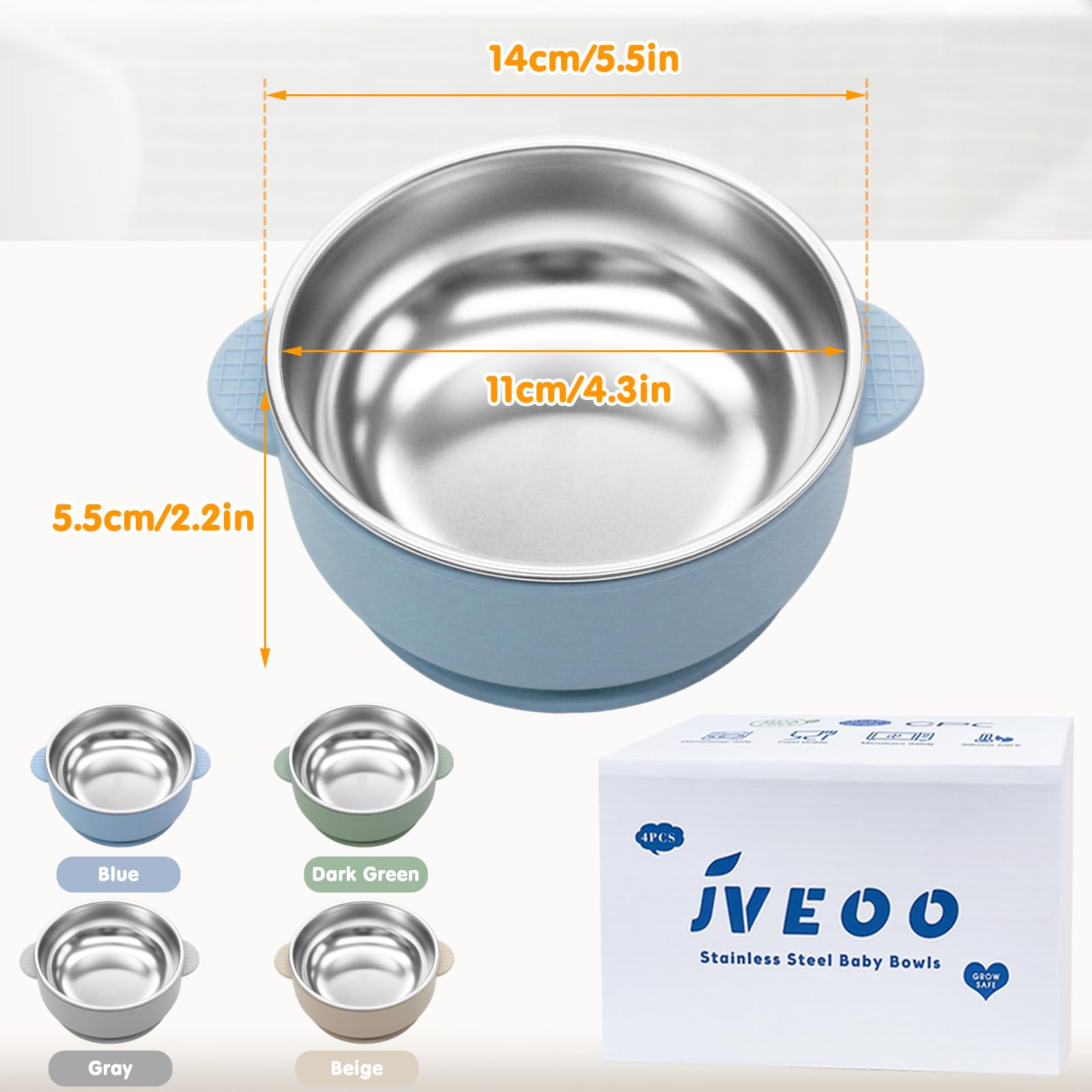 JVEOO easy-lift tab for quick removal after meals.