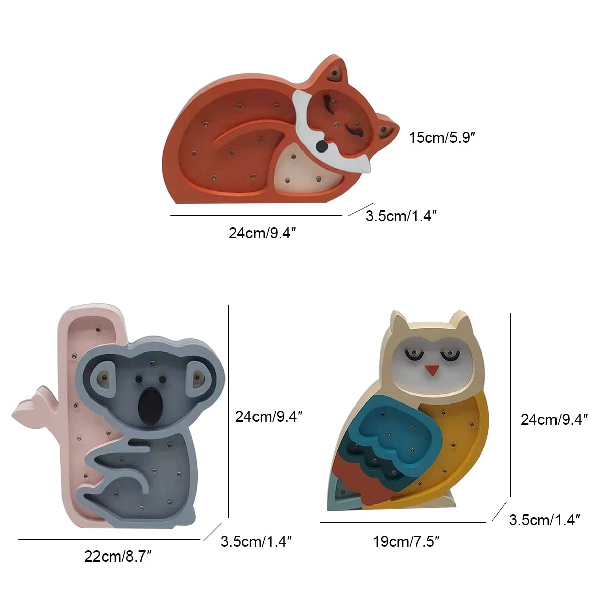 Jwinkumy owl night light creates calm ambiance for nursery sleep