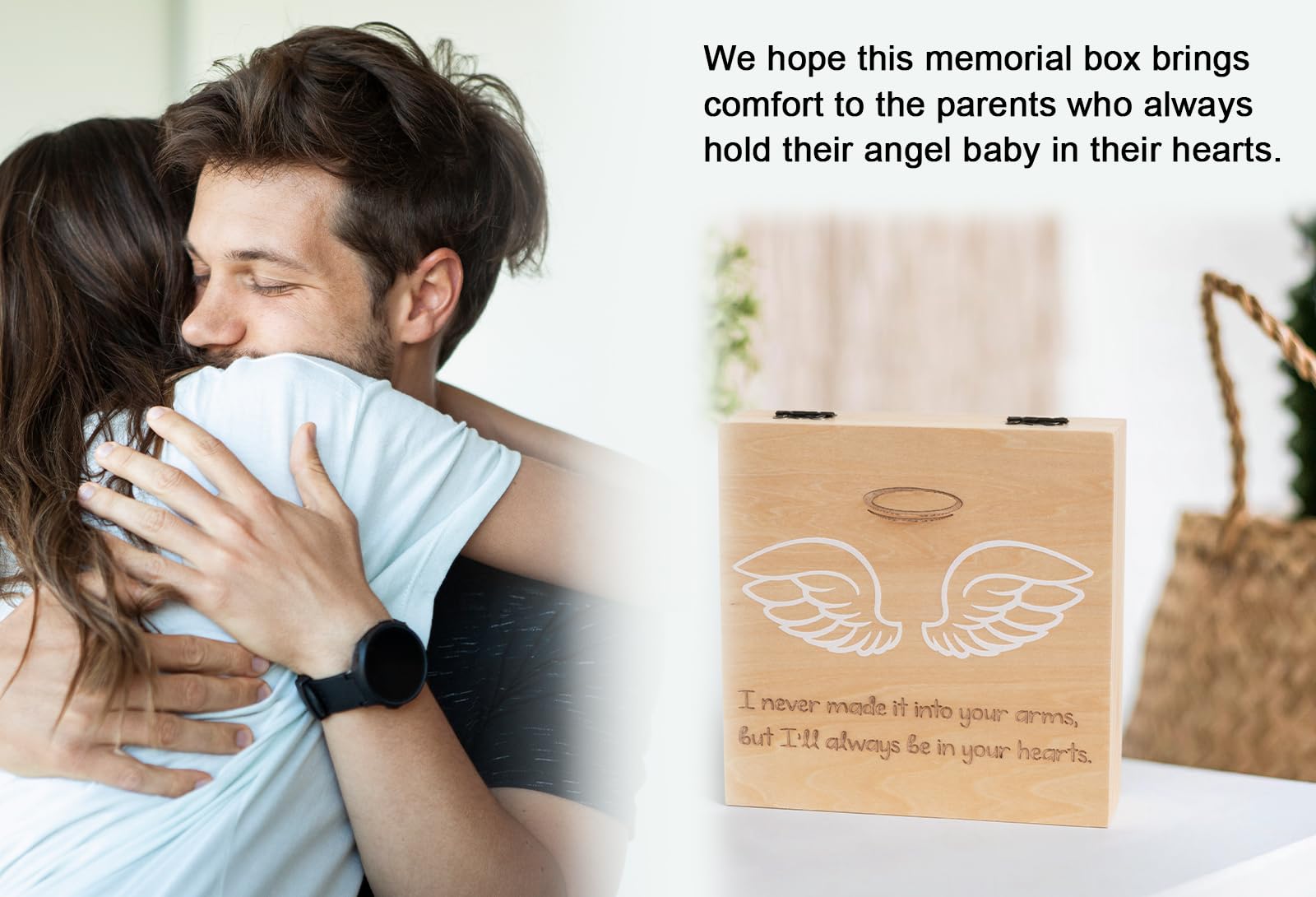 Packaging image highlighting a thoughtful sympathy gift.
