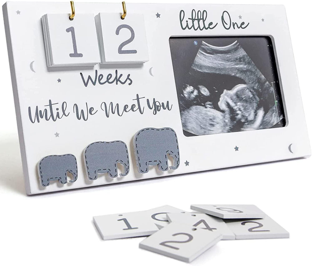 Jwitao Sonogram Frame countdown weeks display for pregnancy milestones.