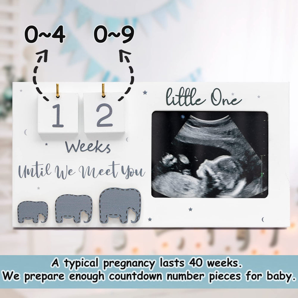 Jwitao Sonogram Frame grandparents reveal helps announce joyful news.