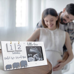Jwitao Sonogram Frame weeks until meet you message highlights anticipation.