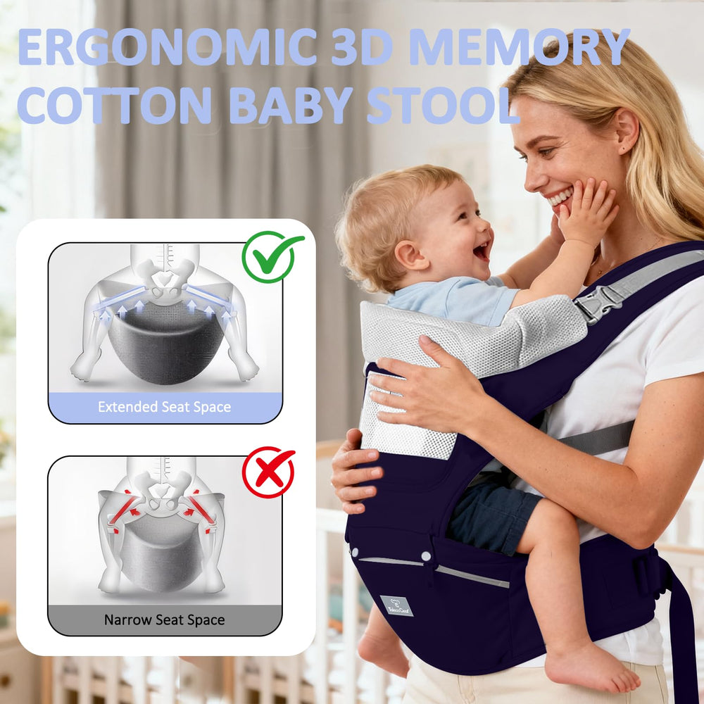 JWPEHOE all-seasons fabric keeps parent and baby comfortable in any weather.