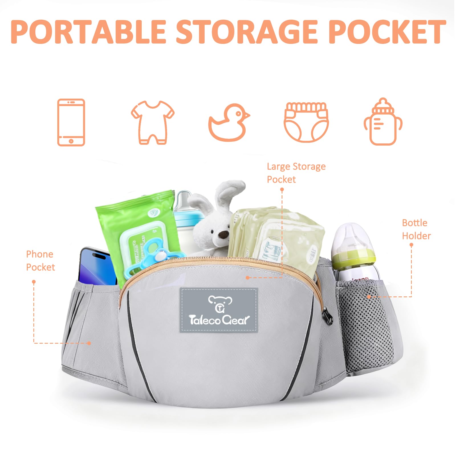 JWPEHOE baby carrier newborn to toddler weight range