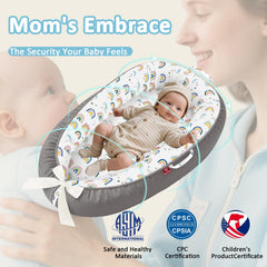 JWPEHOE baby lounger double-sided design provides versatile aesthetics and extended use