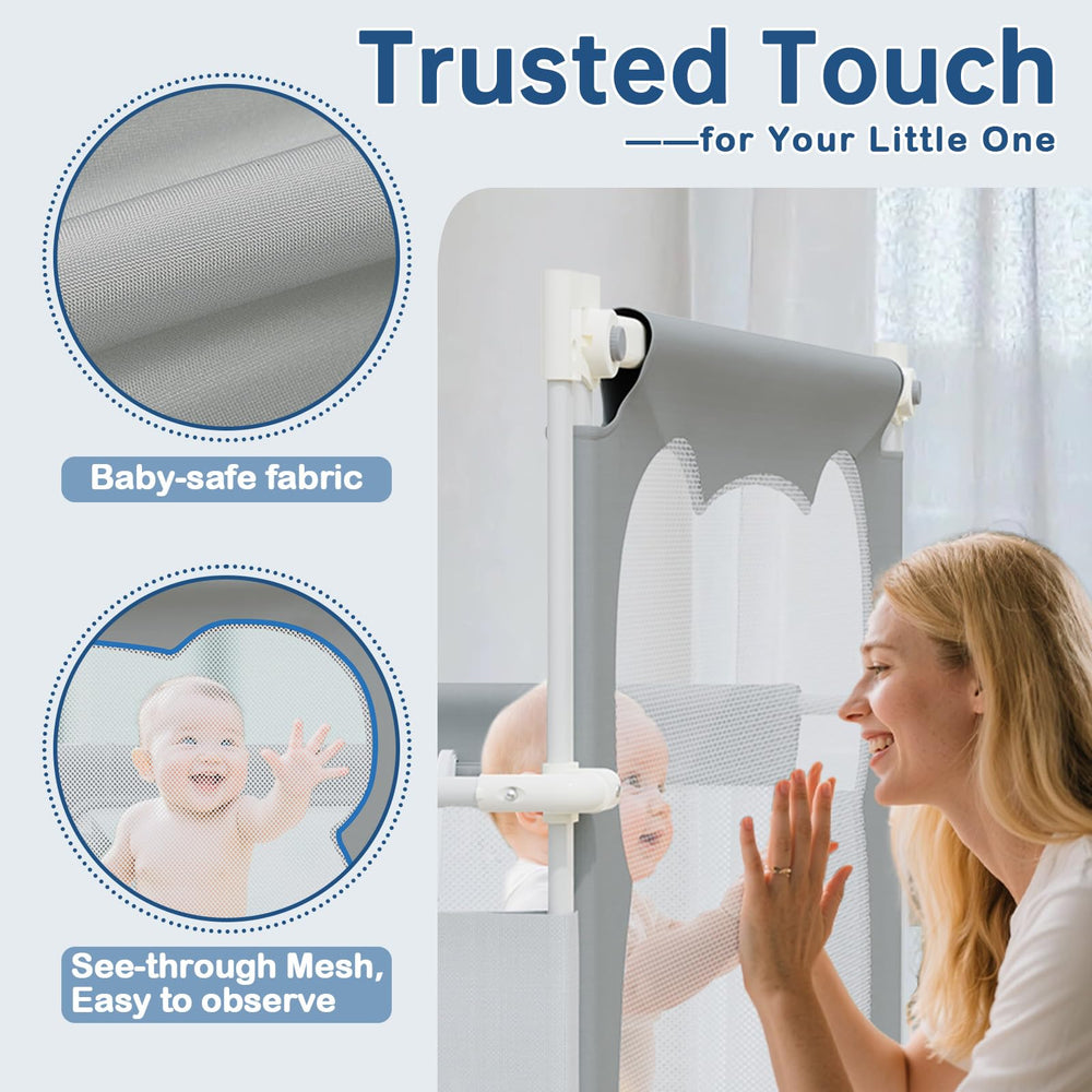 JWPEHOE foldable portability image suggests easy room-to-room transport.
