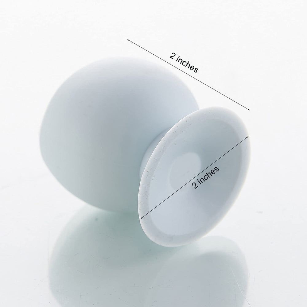 JXJARNET round silicone wall protector on a door, dampening impact