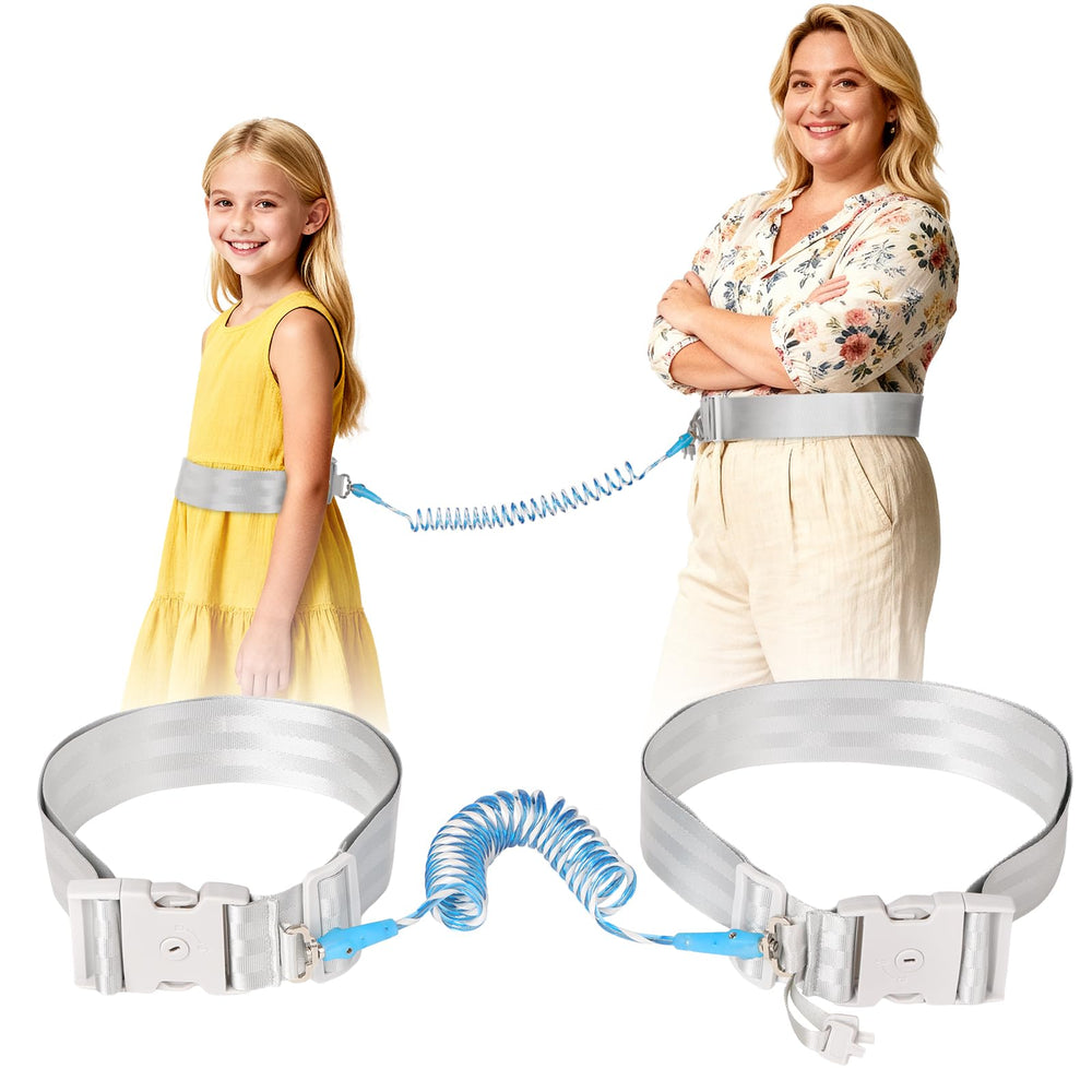 JXM Safety Waist Harness with buckle lock for secure control during shopping and outings.