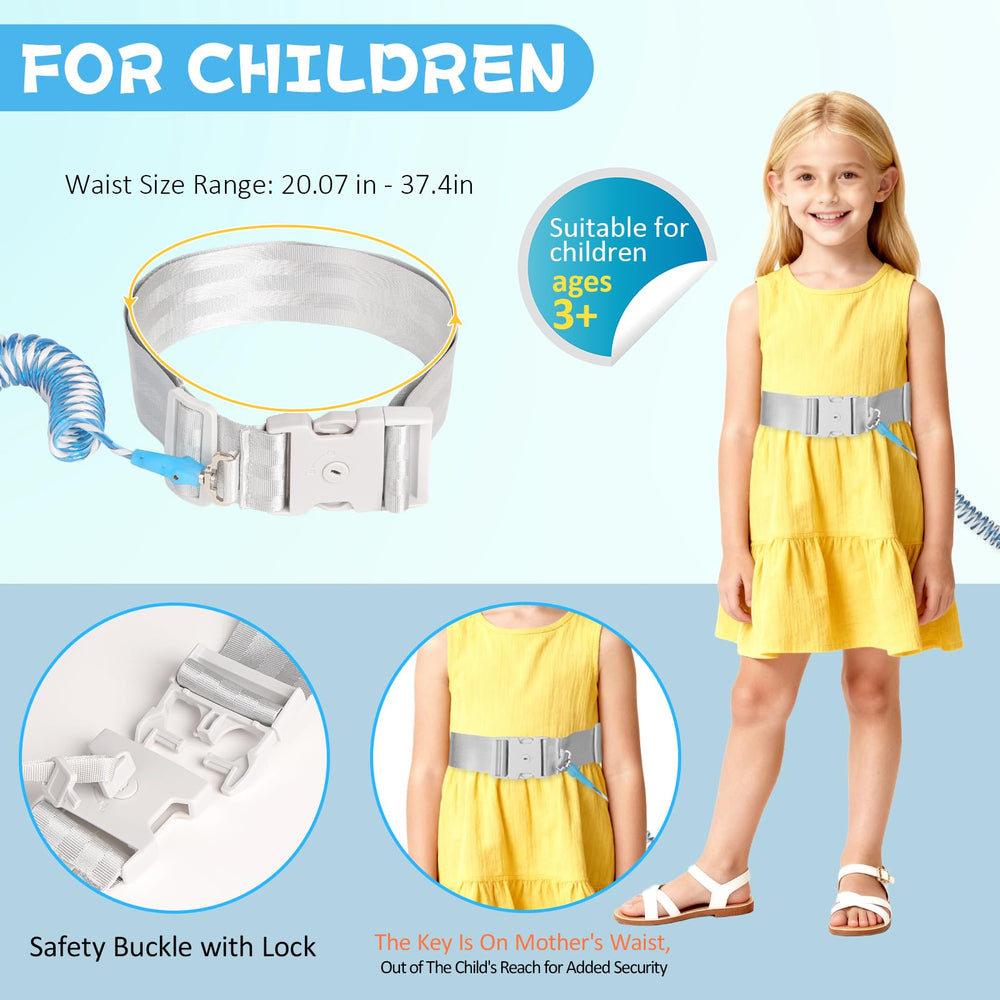 JXM Safety Waist Harness wide straps distribute weight for comfortable long wear.