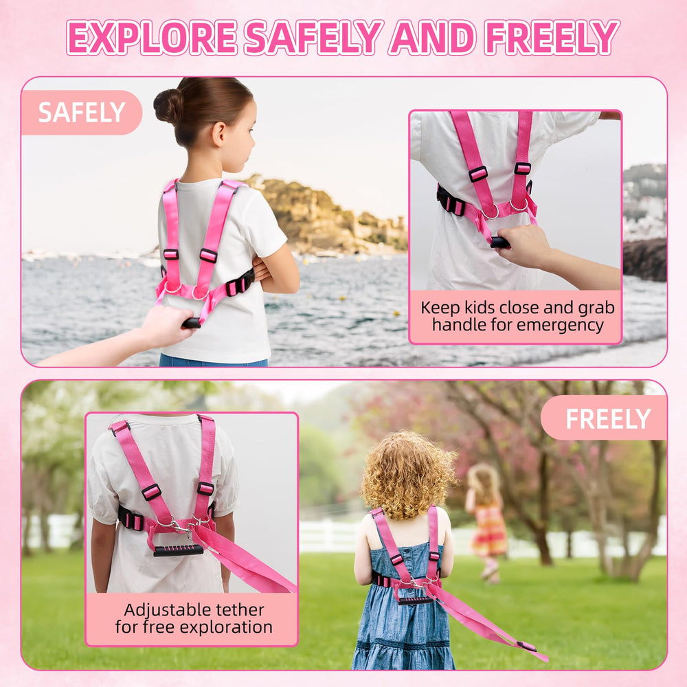 JXM safety walking harness back-padding comfort for gentle support during outings.