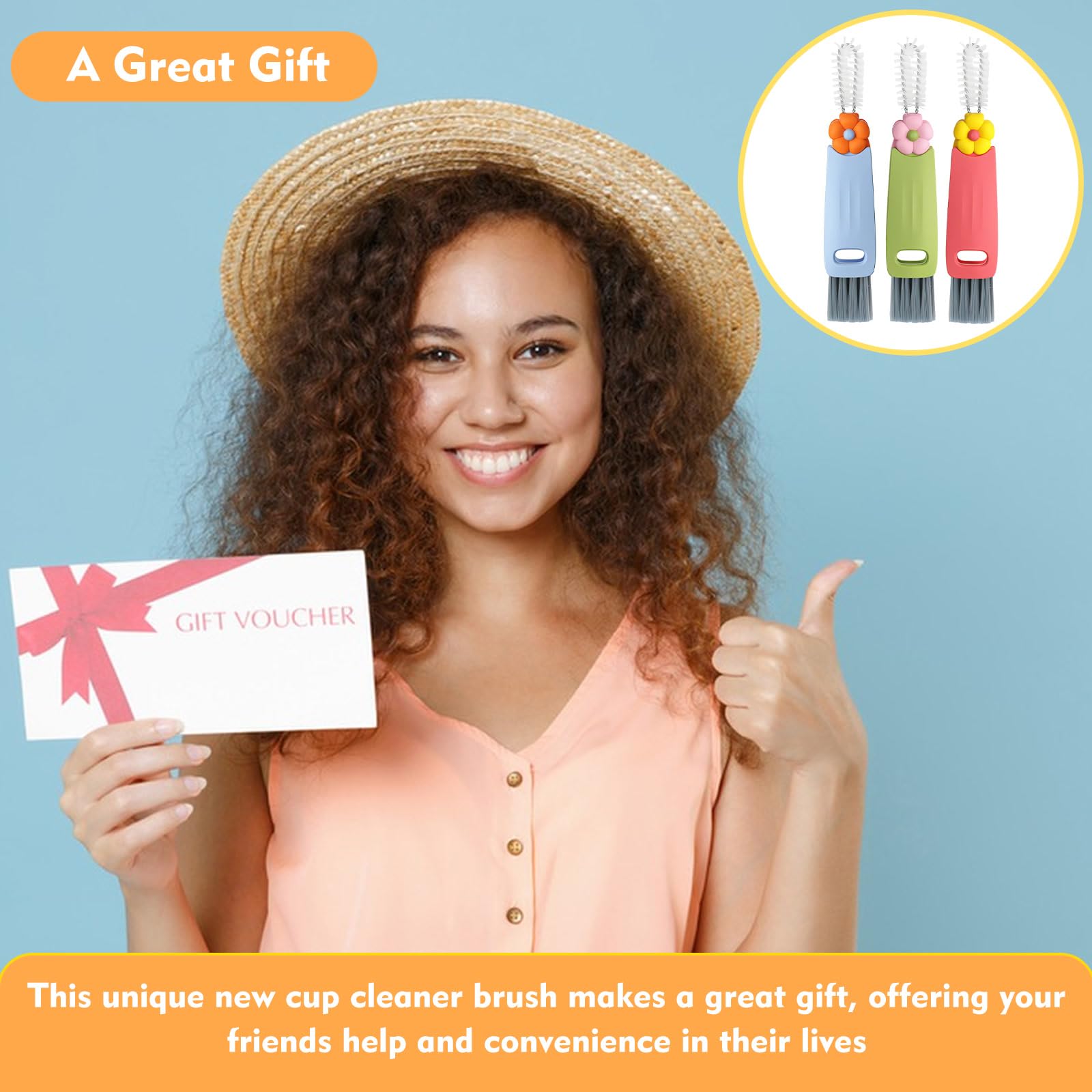 JXMLTT gift-ready 3in1 cleaning brush set ideal for gifting.