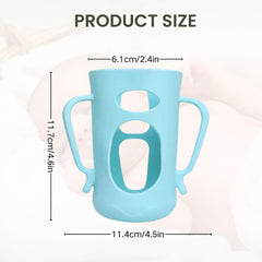 JXMYJR pigeon bottle sleeve offers anti-breakage protection during use.