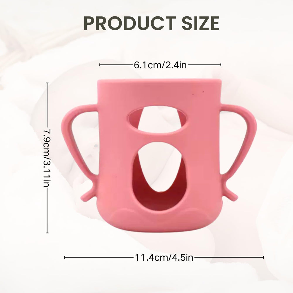 JXMYJR bottle handle in silicone offers easy, secure attachment