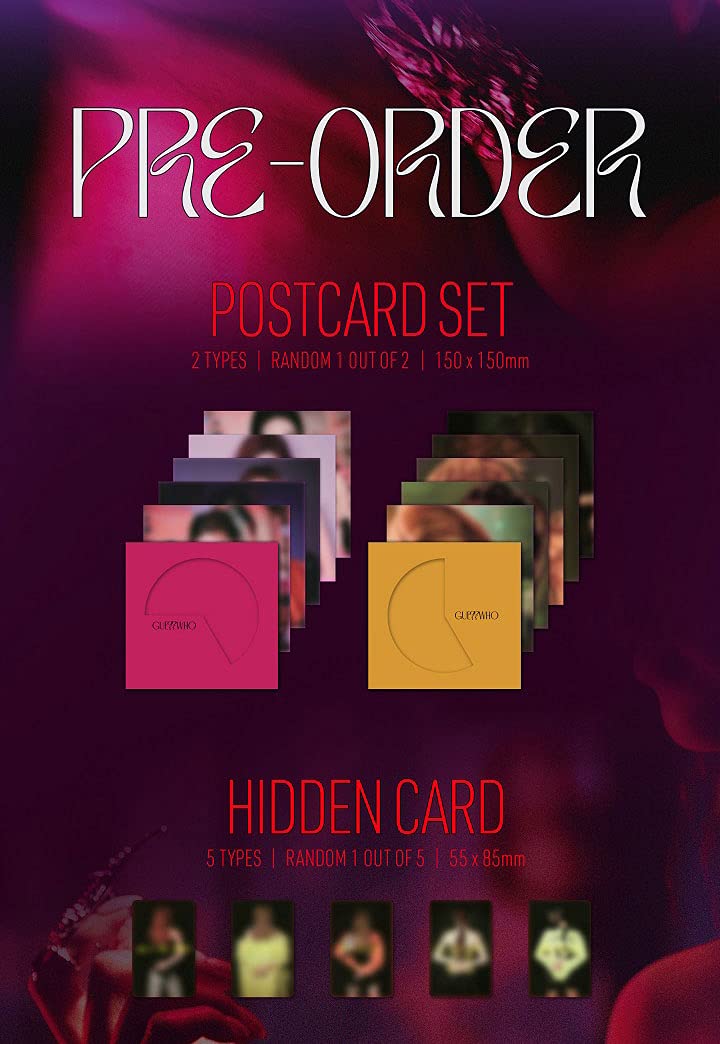 JYP Ent ITZY Guess Who Night ver lyric booklet enhances listening experience