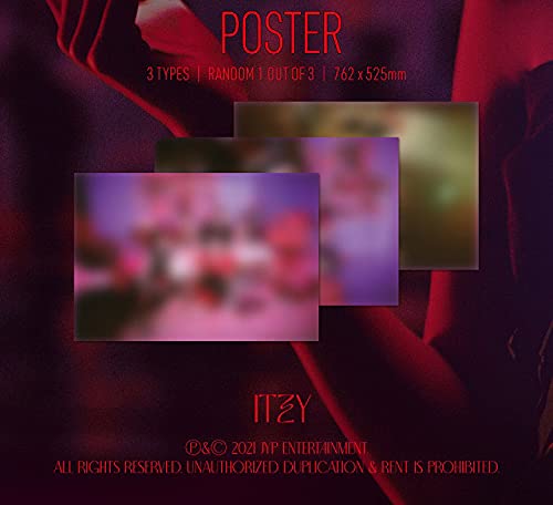 JYP Ent ITZY Guess Who Night ver packaging design feels premium