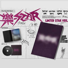 JYP Ent Stray Kids Rock-Star CD-R offering exclusive content for fans