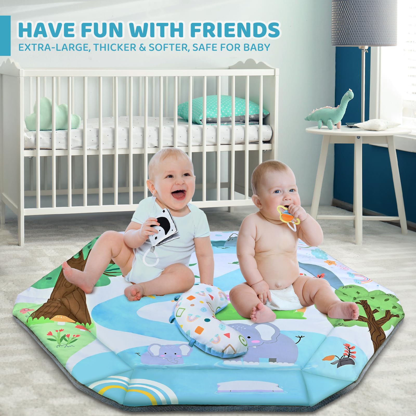 Jyusmile ball pit area invites safe, interactive exploration.