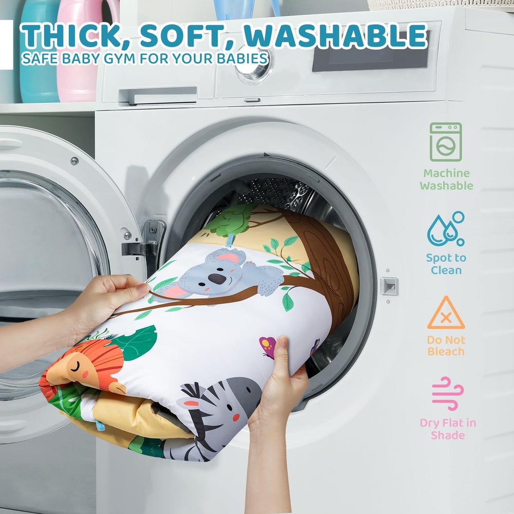 Jyusmile soft mat surface ready for crawling and sitting play