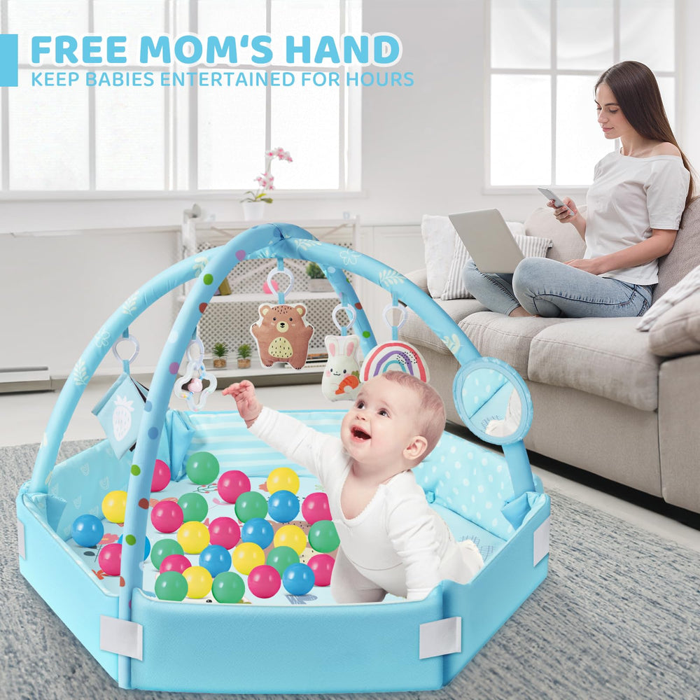 Jyusmile ball pit option with space for adding balls