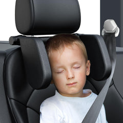 JZCreater car headrest pillow with 360-degree rotation offers customizable neck support on long trips