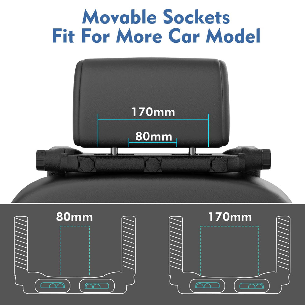 JZCreater easy installation steps on pole-equipped car seats.