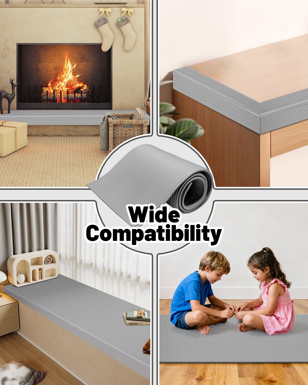 JZHLLA long-lasting cushion absorbs impact on everyday family activities.