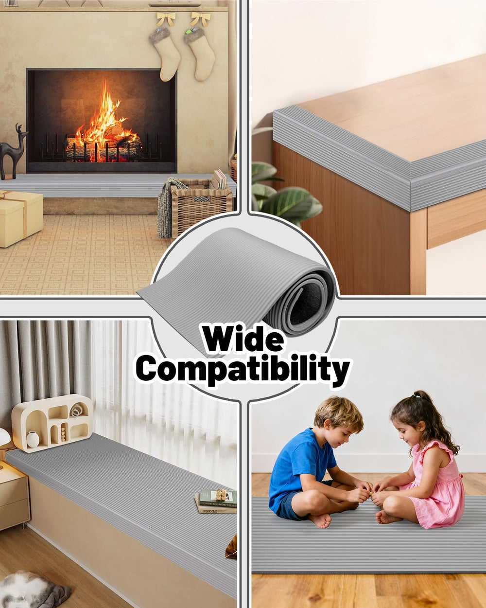 JZHLLA long-lasting cushion absorbs impact on everyday family activities.