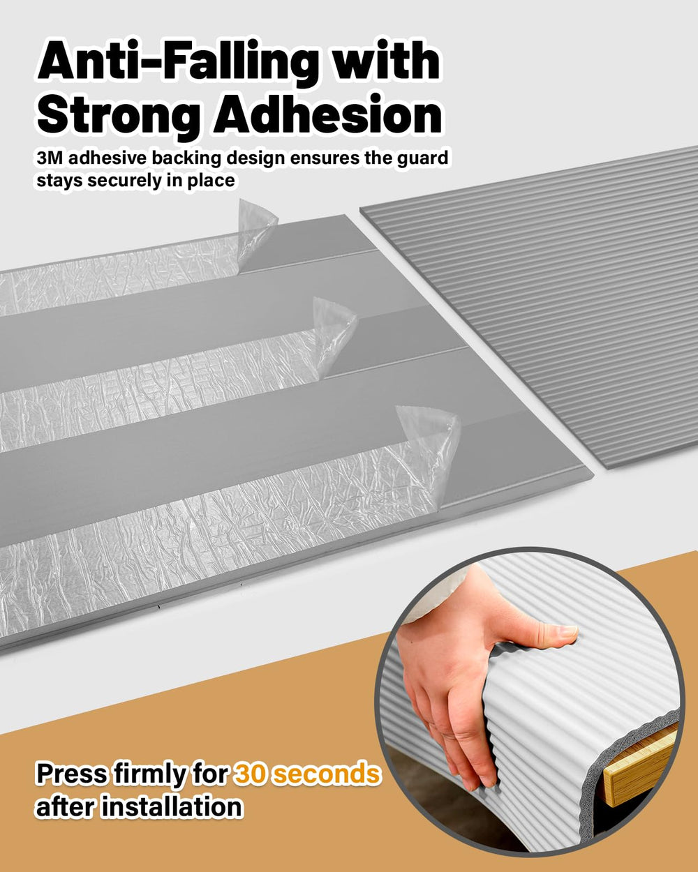 JZHLLA easy trim design fits fireplaces, windowsills, and table corners.