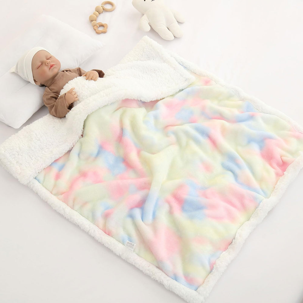 JZLPIN gift-ready baby blanket, ideal for baby showers or birthdays.