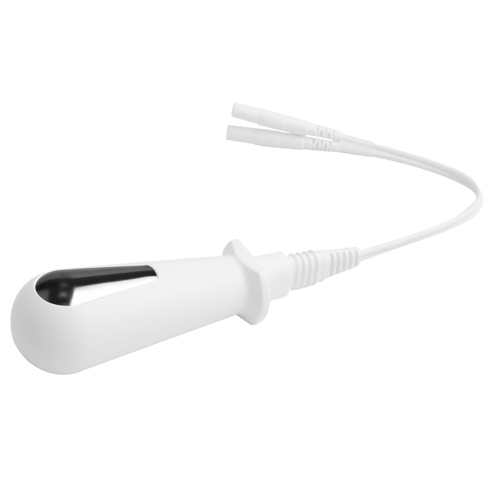 K-fit KM-506 electrode probe closeup showing smooth ABS tip for comfortable stimulation