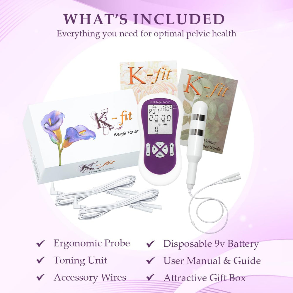 K-fit in use during daily routine for pelvic floor training