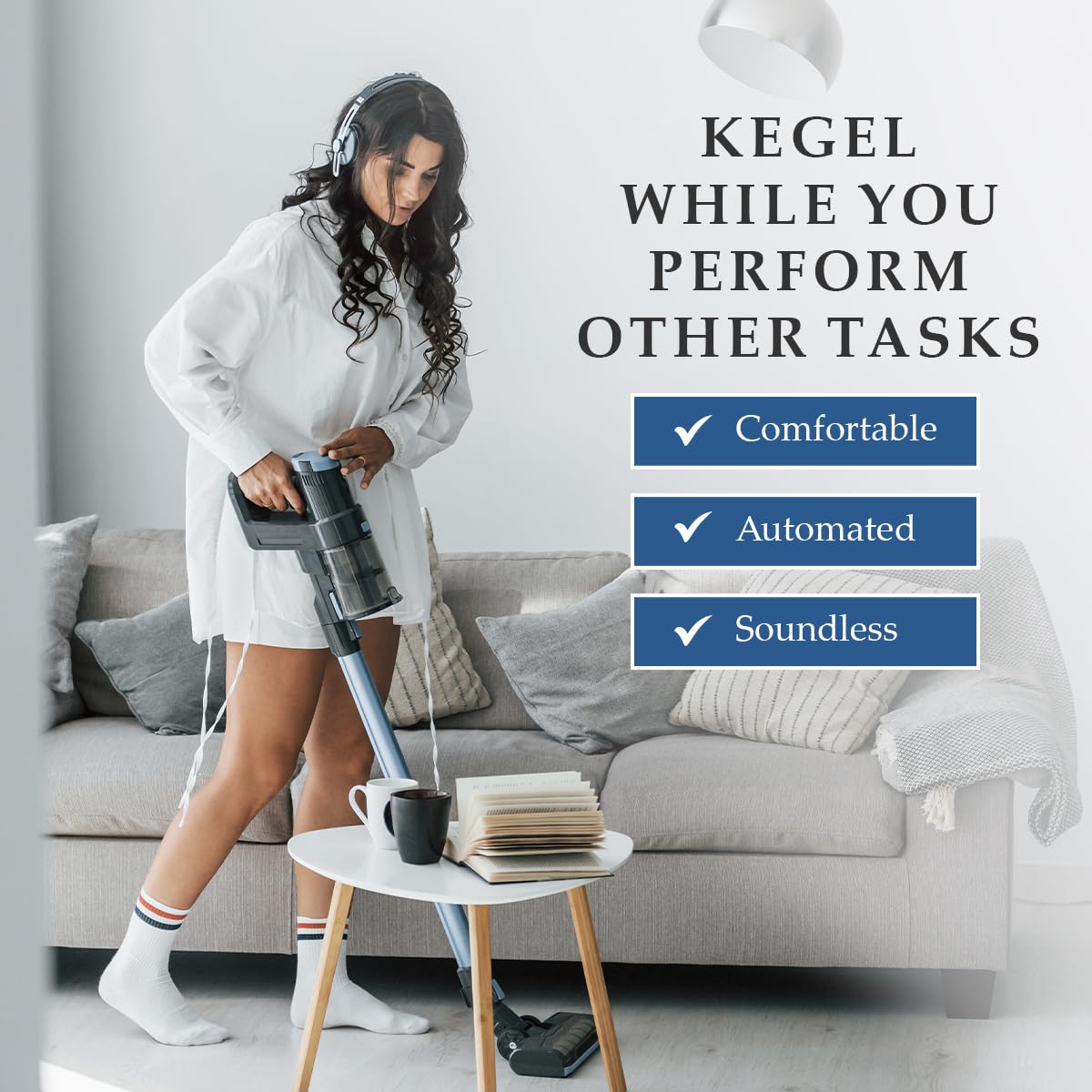 K-fit KM-505 smooth ABS surface designed for easy cleaning.