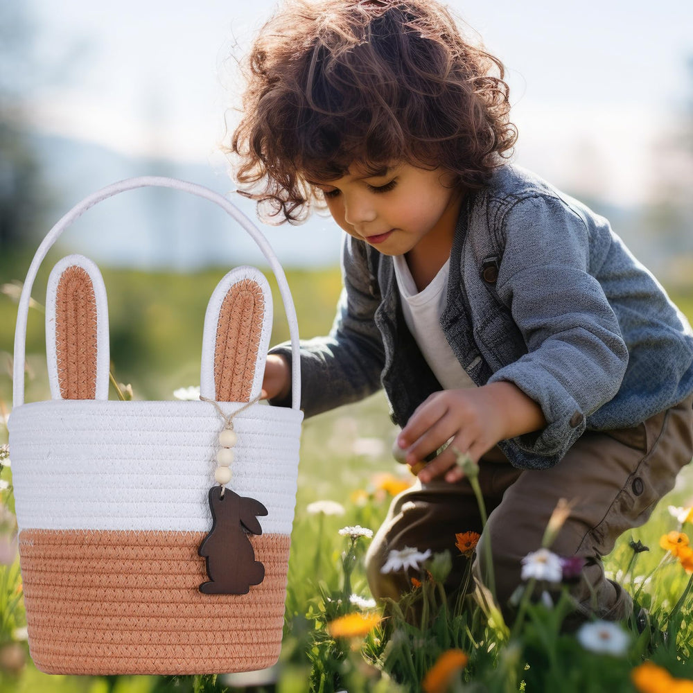 K-MLICE children's Easter basket suitable from toddlers to teens for any celebration.