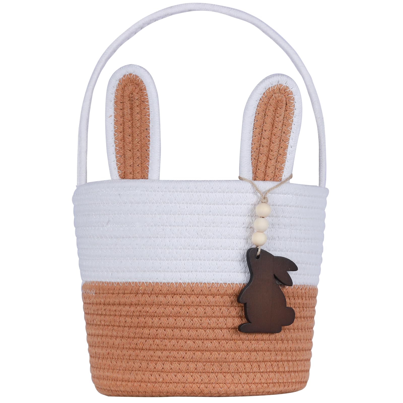 K-MLICE Easter basket with handle for easy egg-hunt carrying.