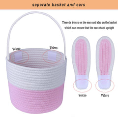 K-MLICE Easter basket versatile for decor and storage.