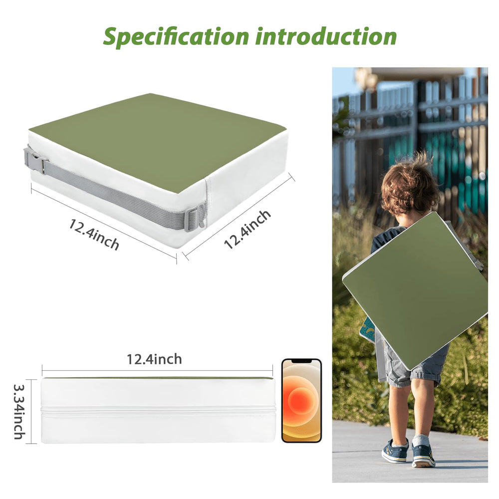 KAGIWEI booster seat zipper access for quick surface cleaning