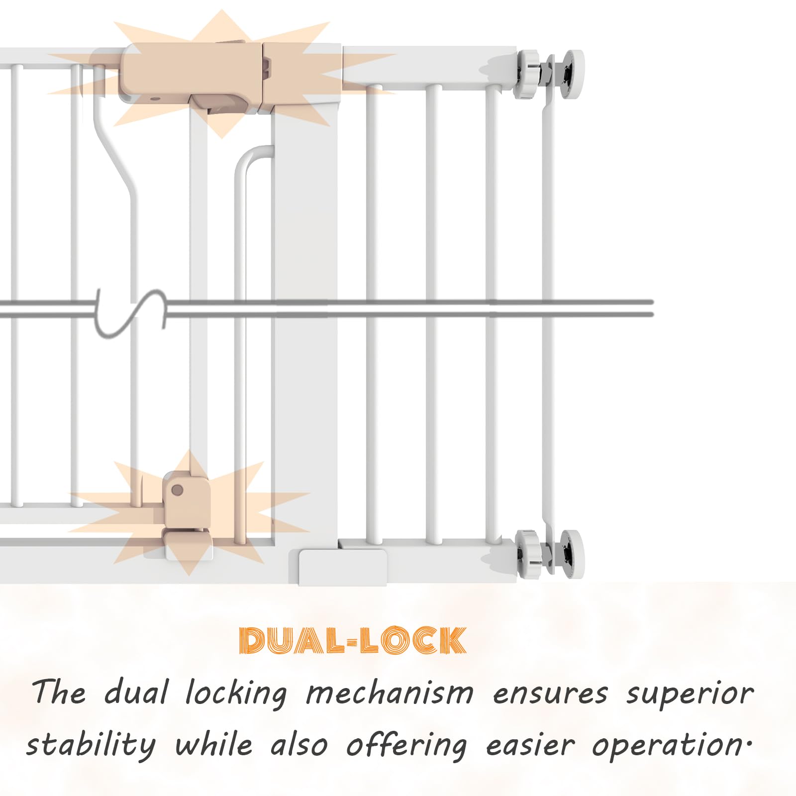 KAGNJIC center handle enables one-handed operation for easy passage